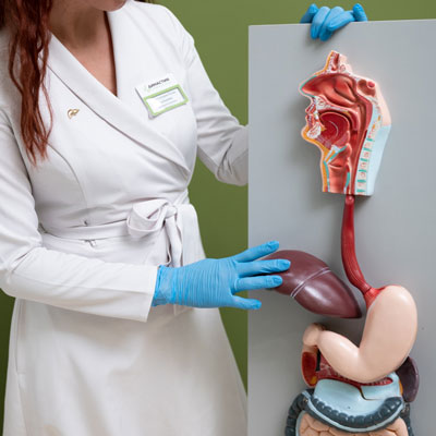 Проявление симптомов фиброза Симптомы фиброза