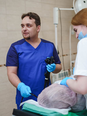 Проведение ФГДС в клинике